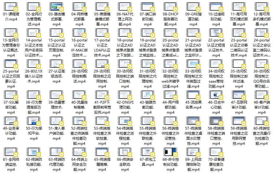 深信服全网行为管理(上网行为管理)AC入门与实践价值269元