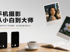 手机摄影从小白到大师，零基础带你学习手机摄影，拍出朋友圈点赞大片