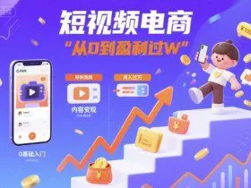 短视频电商：短视频变现从0到盈利过W