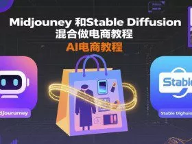 Midjourney和Stable Diffusion混合做电商教程-ai电商教程