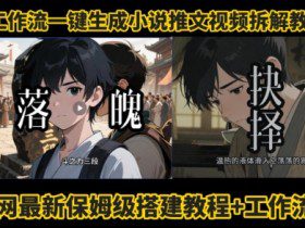 coze工作流一键生成小说推文视频搭建拆解教程，无需剪辑，无需拍摄写文案智能体拆解