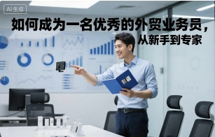 如何成为一名优秀的外贸业务员,从新手到专家