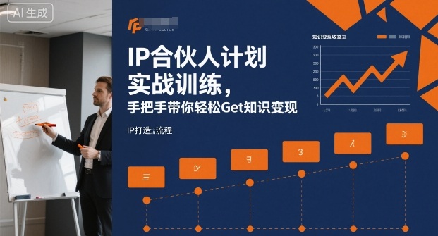 IP合伙人计划实战训练,手把手带你轻松Get知识变现