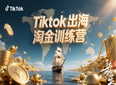 Tiktok出海淘金训练营,跨境电商TK实战变现