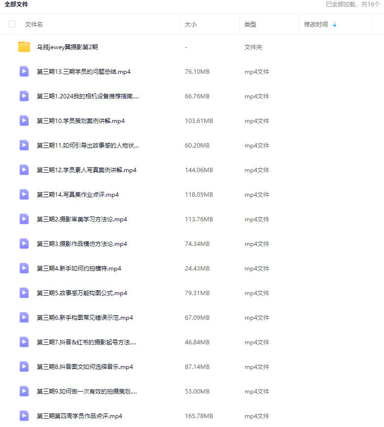 乌鸦jewey翼摄影第3期+第2期