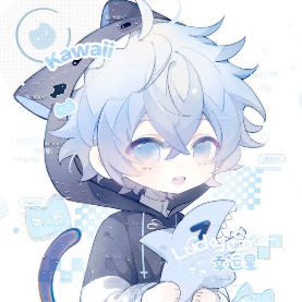 朵鱼清透日系少年头像团练2025年7月【画质高清有课件笔刷】