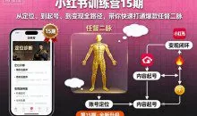 花生的书桌-小红书训练营15期，从定位、到起号、到变现全路径，带你快速打通爆款任督二脉