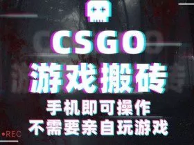 CSGO游戏挂G捡漏，单日扫货5张+，年底小高峰上车可吃肉，手机即可操作，兼职副业创业网创【揭秘】