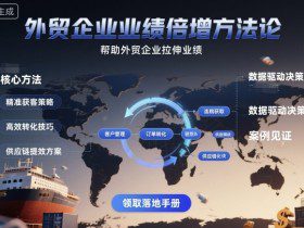 外贸企业业绩倍增方法论，帮助外贸企业拉伸业绩
