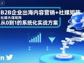 B2B企业出海内容营销+社媒矩阵，从0到1的系统化实战方案