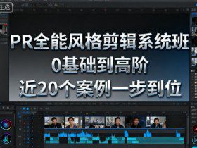 PR全能风格剪辑系统班,0基础到高阶,近20个案例一步到位