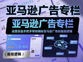 亚马逊广告专栏：运营总监手把手带你揭秘亚马逊广告的底层逻辑