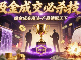 吸金成交必杀技,吸金成交魔法-产品销冠天下