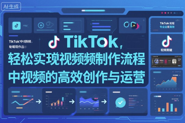 TikTok中视频制做流程,轻松实现Tk中视频的高效创作与运营