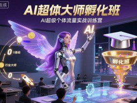 AI超体大师孵化班，AI超级个体流量实战训练营