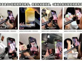 抖音某大V短视频带货教学，差异化拍摄搭建，0基础也能玩转短视频带货