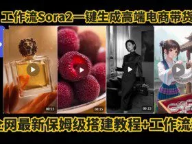 coze智能体sora2一键生成电商带货高端视频工作流保姆级拆解教程，无需剪辑，无需拍摄