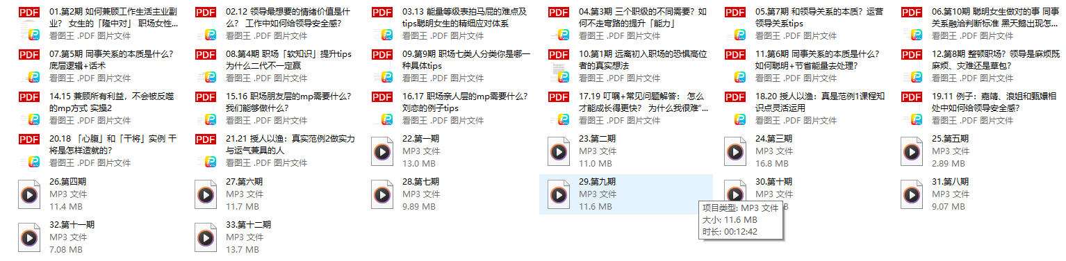 花痴女巫《职场情商》12期PDF