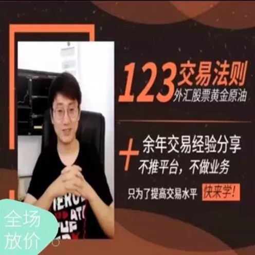 Andy的交易室 123交易法则核心内部课 外汇期货培训视频课程
