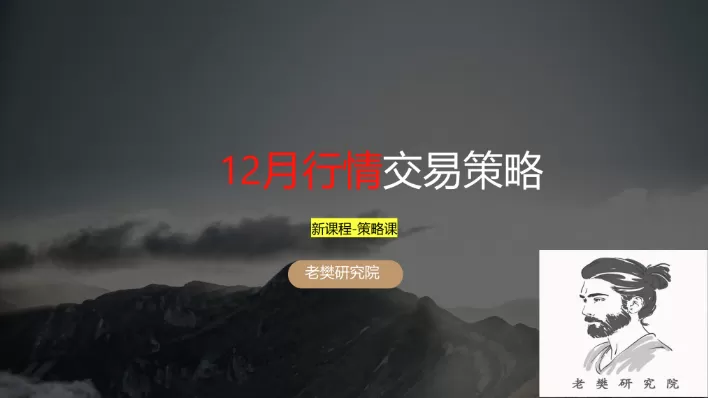 【老樊研究院】20251130老樊周策略：12月行情交易策略