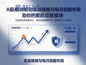 A股板块轮动实战策略与每月前瞻布局,助你把握启动前板块,规避风险,实现稳健盈利