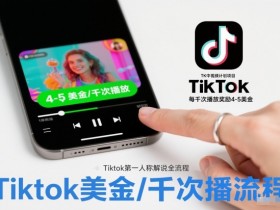 TK中视频计划项目，Tiktok第一人称解说流程，每干次播放奖励4-5美金