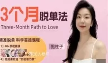 抱柱子《3个月脱单法：优质脱单的科学实操指南》