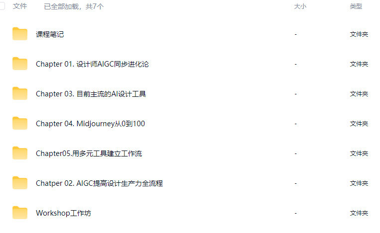 Dinlab-AIGC全流程商业系统课+工作坊2024【画质高清有课程笔记】