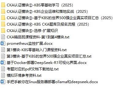 CKA(Kubernetes管理员认证)精品班