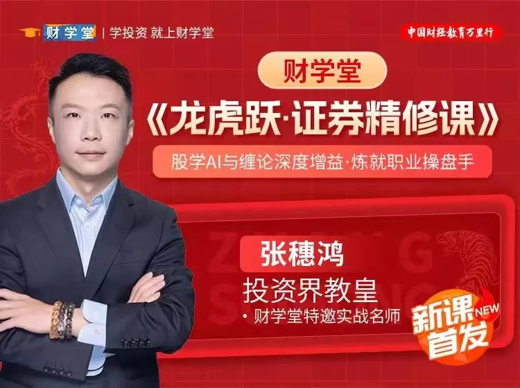 财学堂张穗鸿《龙虎跃·证券精修课》股学AI与缠论深度增益·炼就职业操…