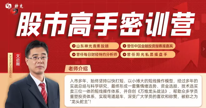神光文启刚 万维龙头战法股市高手密训营公开课24年12月