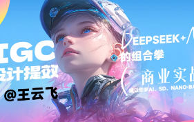 【缺】王云飞AIGC插画设计提效训练营第5期2025年结课【画质高清有素材】