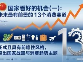 付费文章：国家看好的机会(一):未来最有前景的13个消费赛道