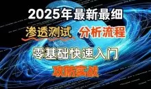 网络安全 渗透测试全套教程 从原理到实战 近200课时