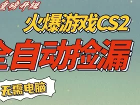 CS2交易市场全自动捡漏賺钱，新年好项目，无需玩游戏，一部手机轻松日入5张，稳定副业【揭秘】