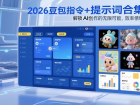 2026豆包指令+提示词合集，解锁AI创作的无限可能，效率倍增