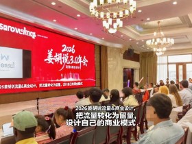 2026姜胡说流量&商业设计,把流量转化为留量,设计自己的商业模式