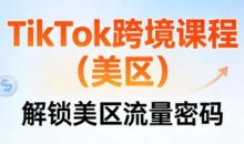 TikTok跨境课程（美区）