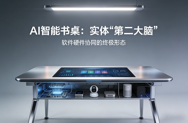 AI智能书桌搭建,构建你的实体“第二大脑”,软件硬件协同的终极形态