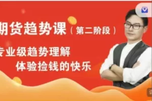 萧神道场期货趋势课第二阶段