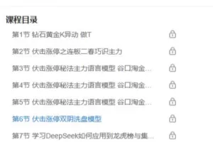 荆钰开《主力量化语言模型·专项加餐课》
