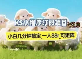 【新一期】小程序订阅_小白几分钟70-80r，可矩阵（已测到账）