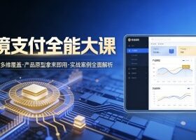 跨境支付全能大课，系统理论多维覆盖，产品原型拿来即用，实战案例全面解析