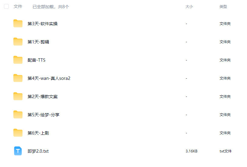字字动画AI漫剧第1期2026【画质不错有素材】
