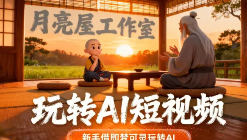 孔明大师兄新手小白如何通过即梦可灵玩转AI短视频2025【画质还可以只有视频】
