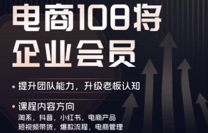 贾真108将电商·电商圈(更新3月)助力电商人避开坑、提效率、稳盈利