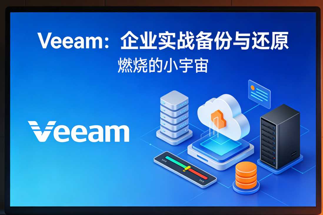 Veeam:企业实战备份与还原(燃烧的小宇宙)