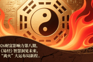 2026财富影响力第八期，以《易经》智慧洞见未来，借“离火”大运布局新…