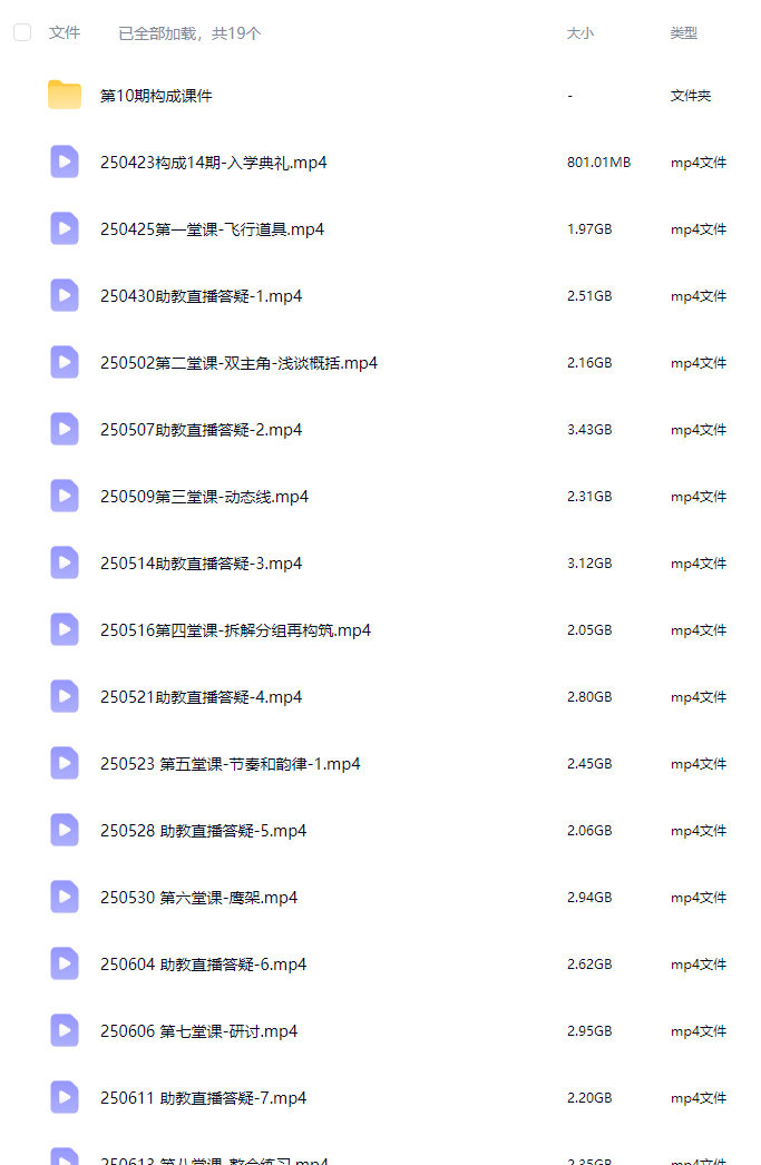 krenz构成第14期2025【画质高清有10期课件】