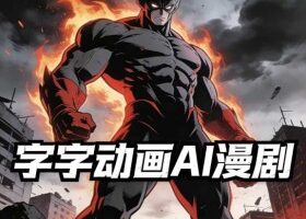 字字动画AI漫剧2026年第1期系统课程，小白看完就能学会实操的漫剧课，单人月收1-3W